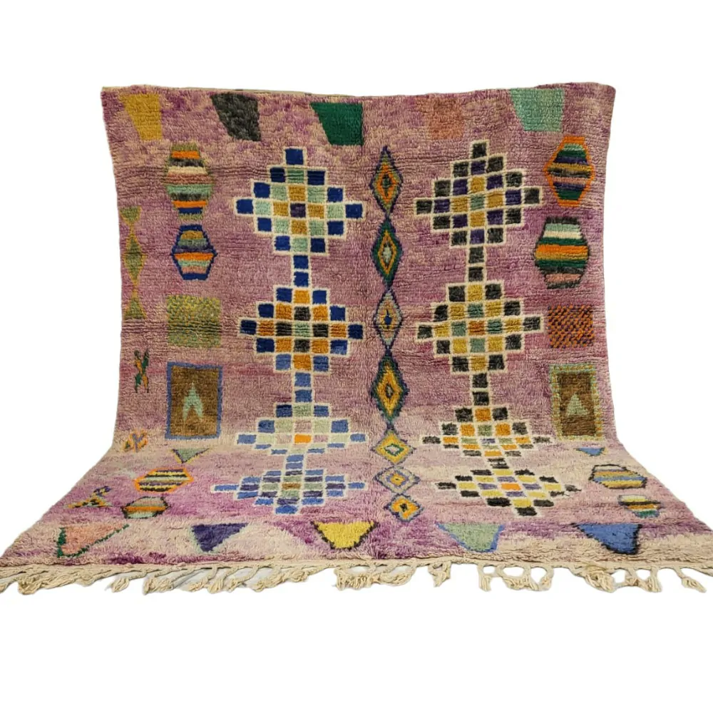 shag moroccan vintage berber wool rug