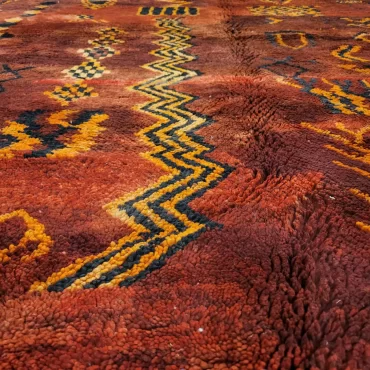 Vintage Moroccan Berber Rug  7’x10′