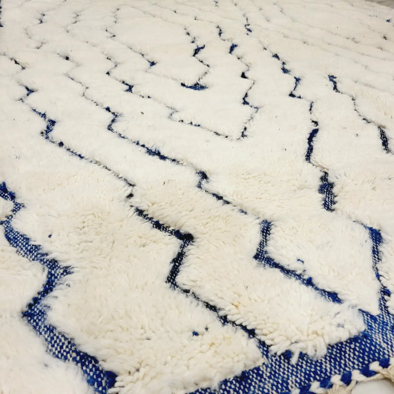 Shag Handmade Beni Ourain Rug 7’x10′