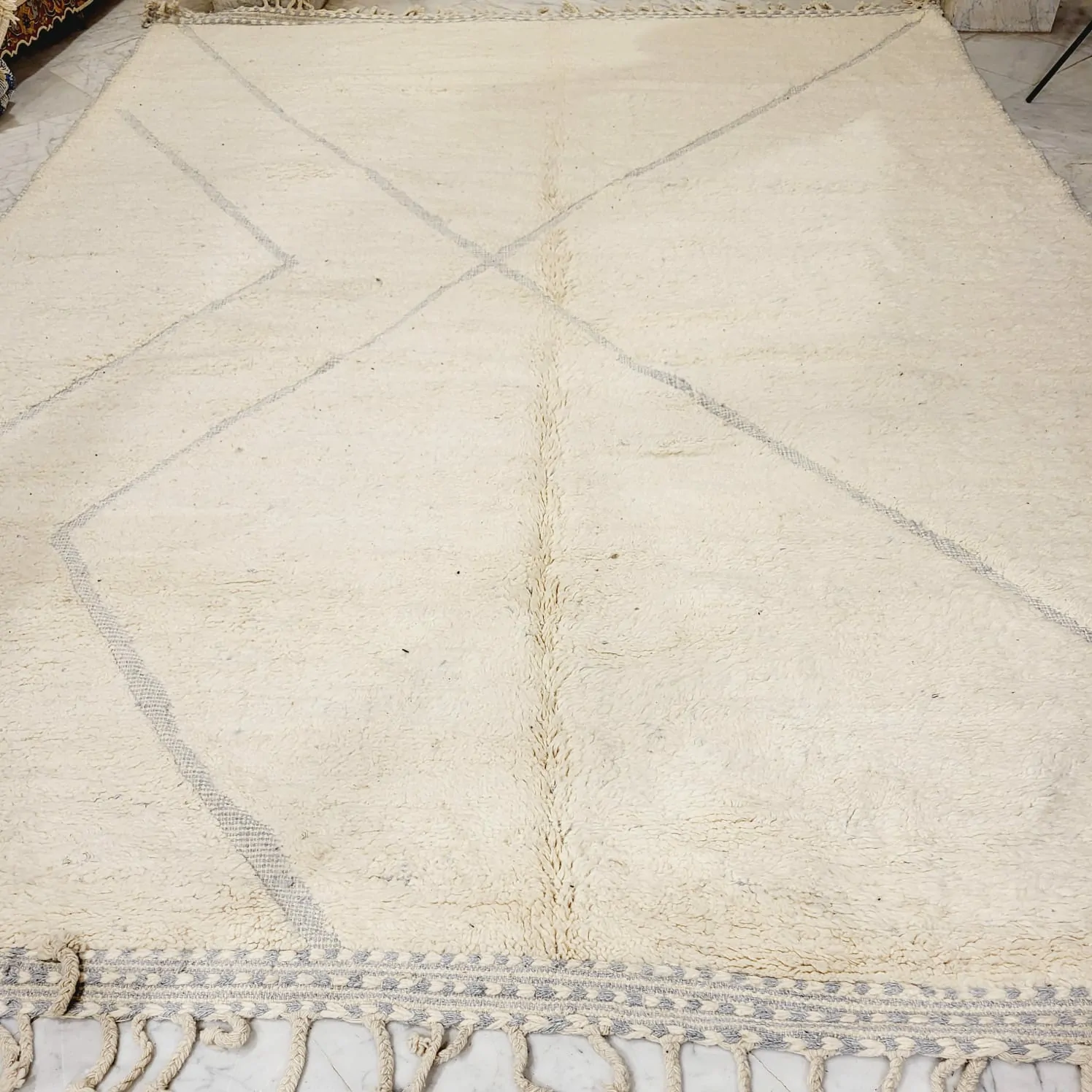 Shag Handmade Beni Ourain Rug 10’x14′