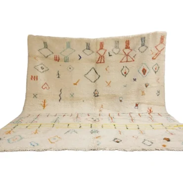 Shag Tribal Moroccan Berber Wool Rug 10’x11′