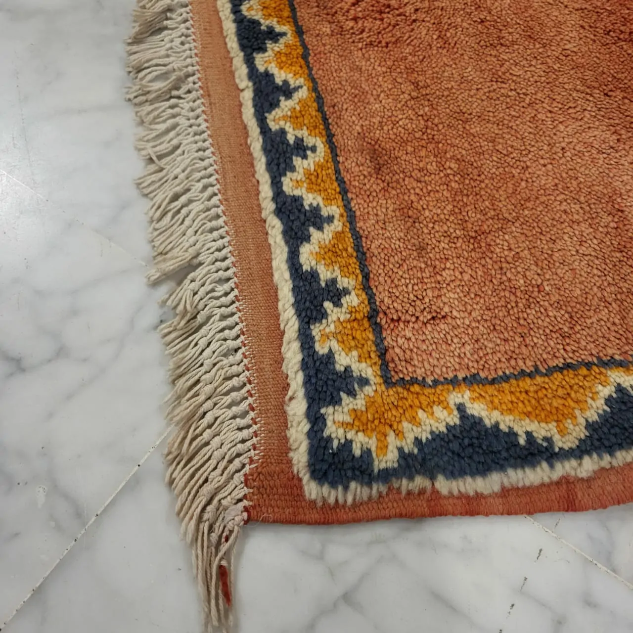 Vintage Moroccan Berber Rug 7'x10' - Image 8