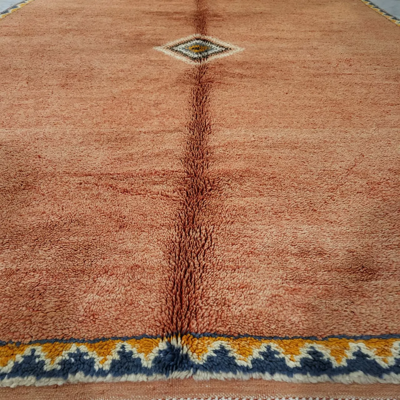 Vintage Moroccan Berber Rug 7'x10' - Image 9