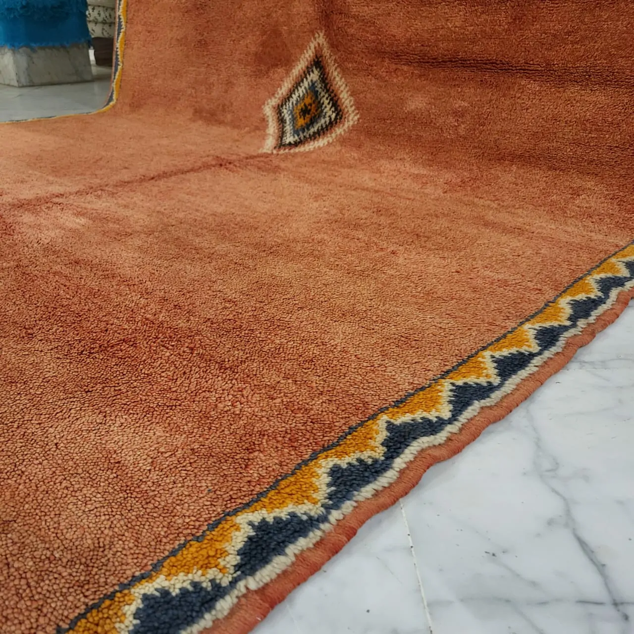 Vintage Moroccan Berber Rug 7'x10' - Image 11