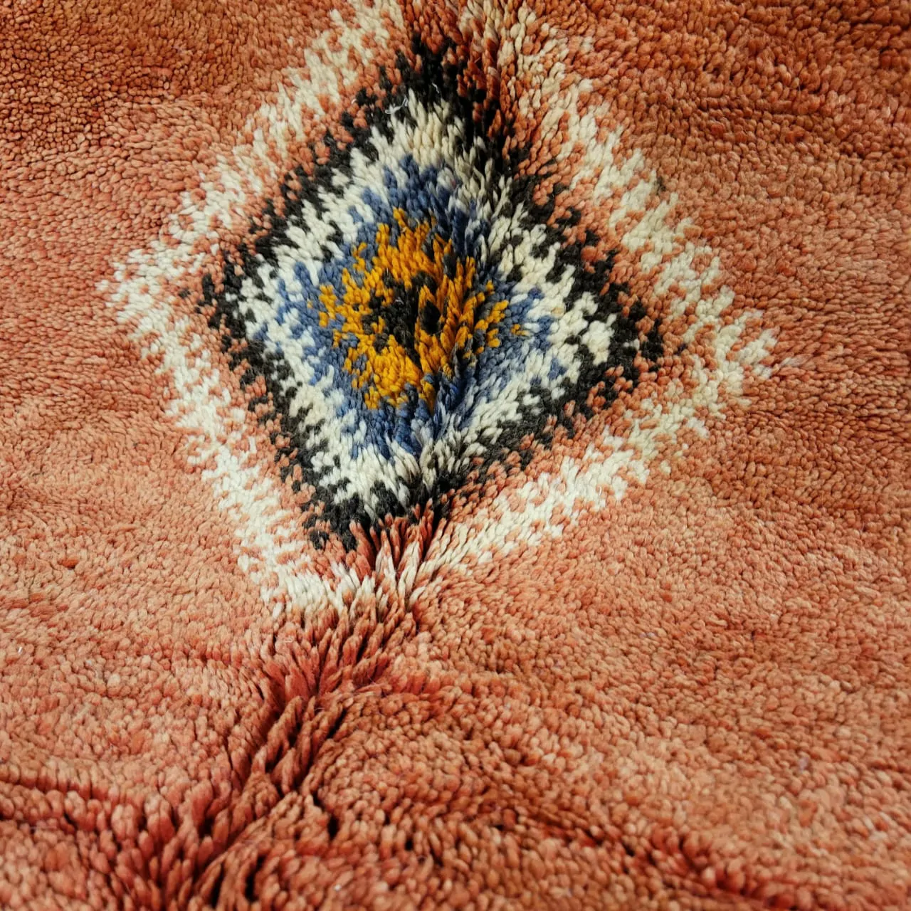 Vintage Moroccan Berber Rug 7'x10' - Image 5