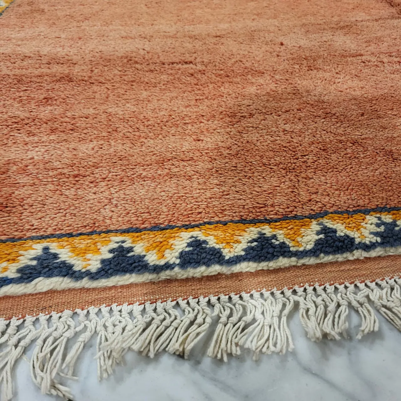 Vintage Moroccan Berber Rug 7'x10' - Image 6