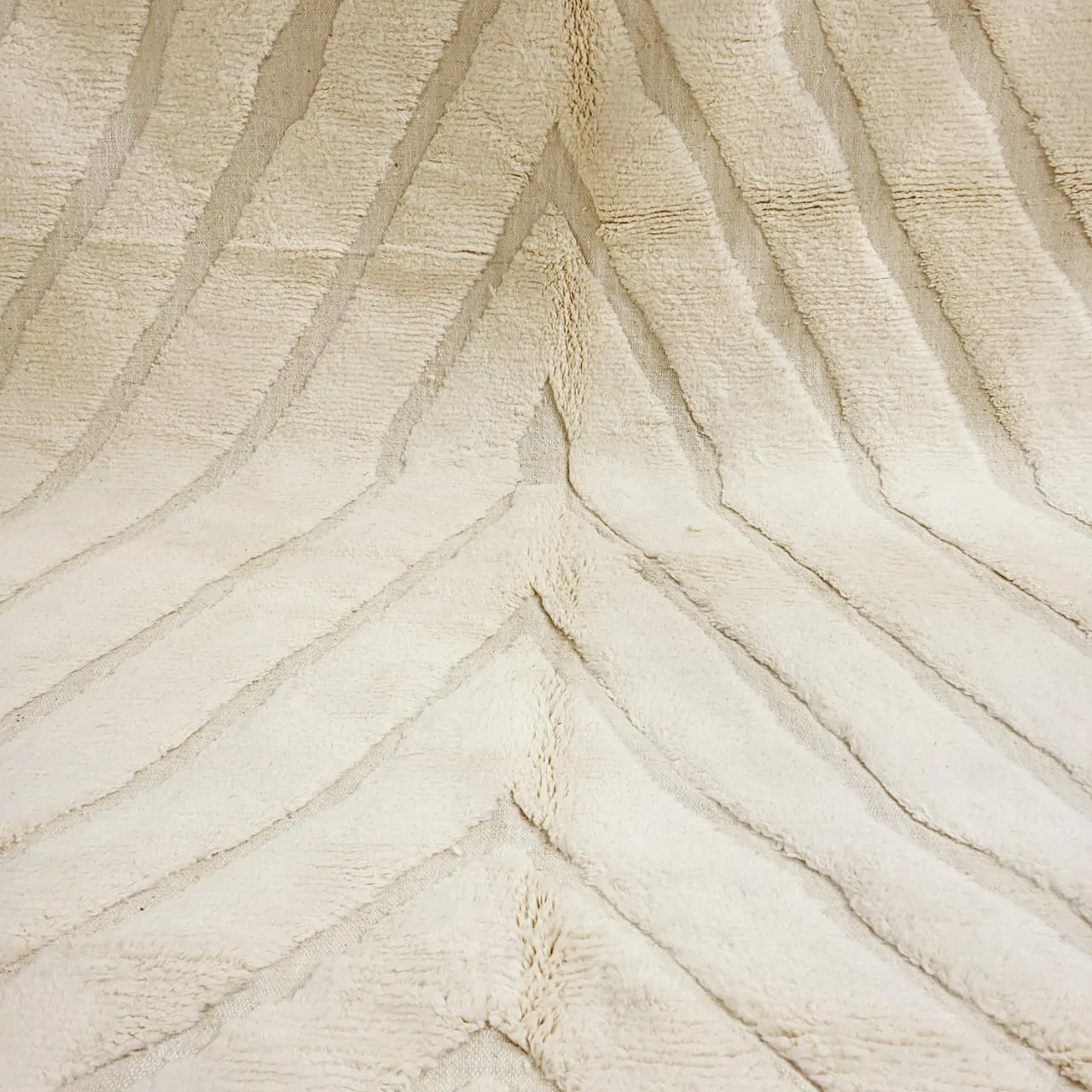 Large Shag Handmade Beni Ourain Rug 10'x14' - Image 6