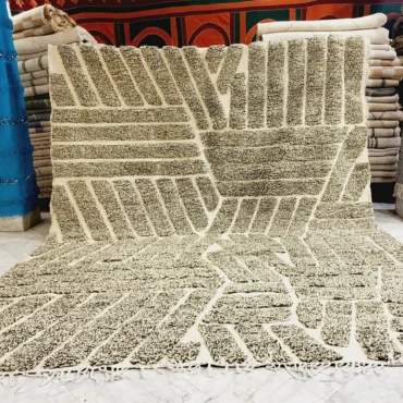 Shag Handmade Beni Ourain Rug 10’x13′