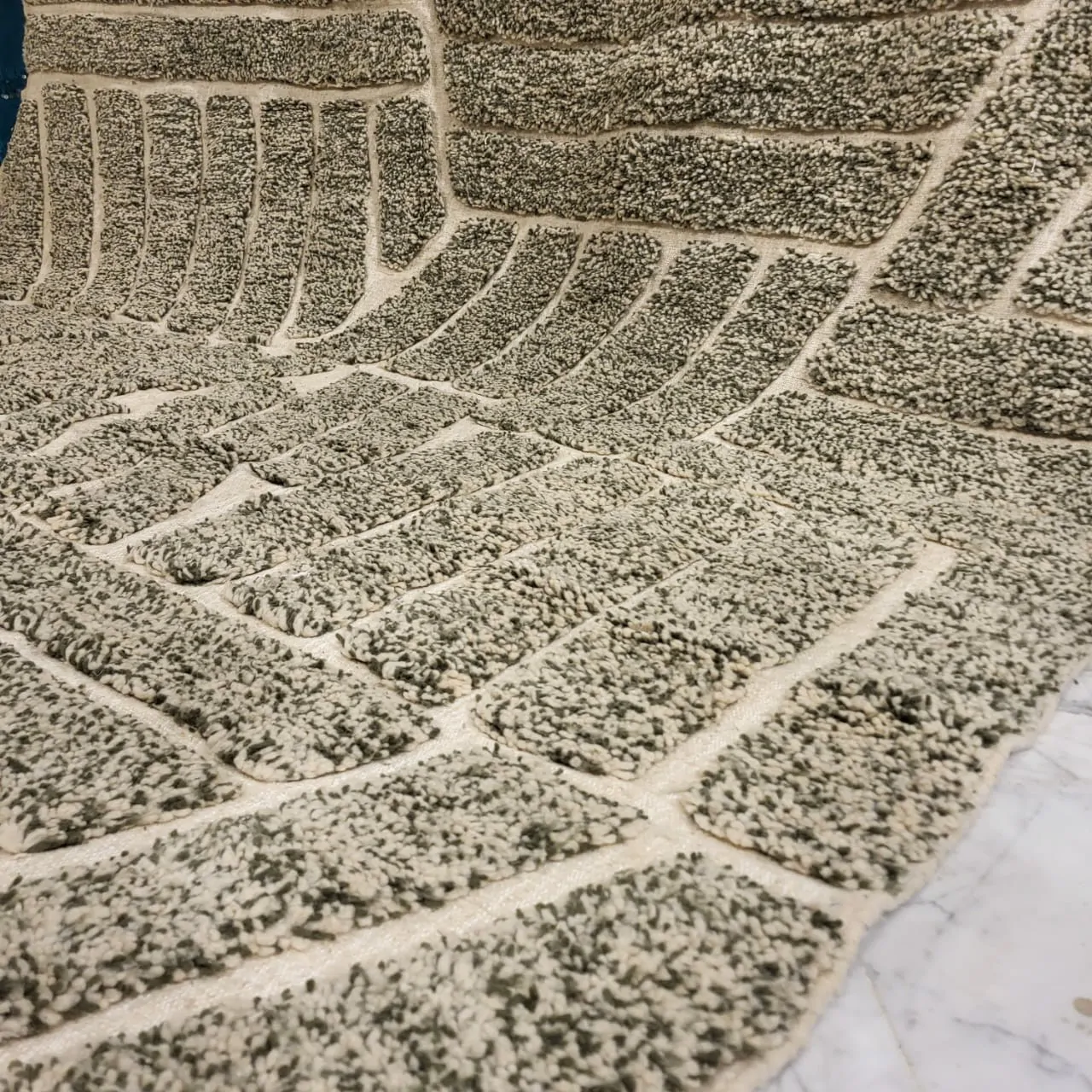 Shag Handmade Beni Ourain Rug 10'x13' - Image 9