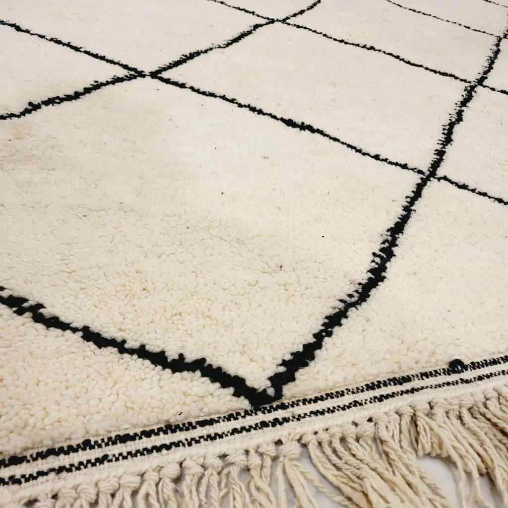 Shag Handmade Beni Ourain Rug 7’x10′