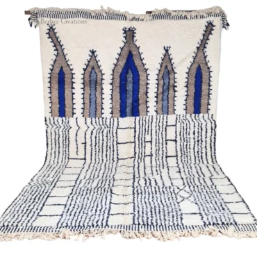 Shag Handmade Beni Rug 6.5’x9.8′ – MBR0114