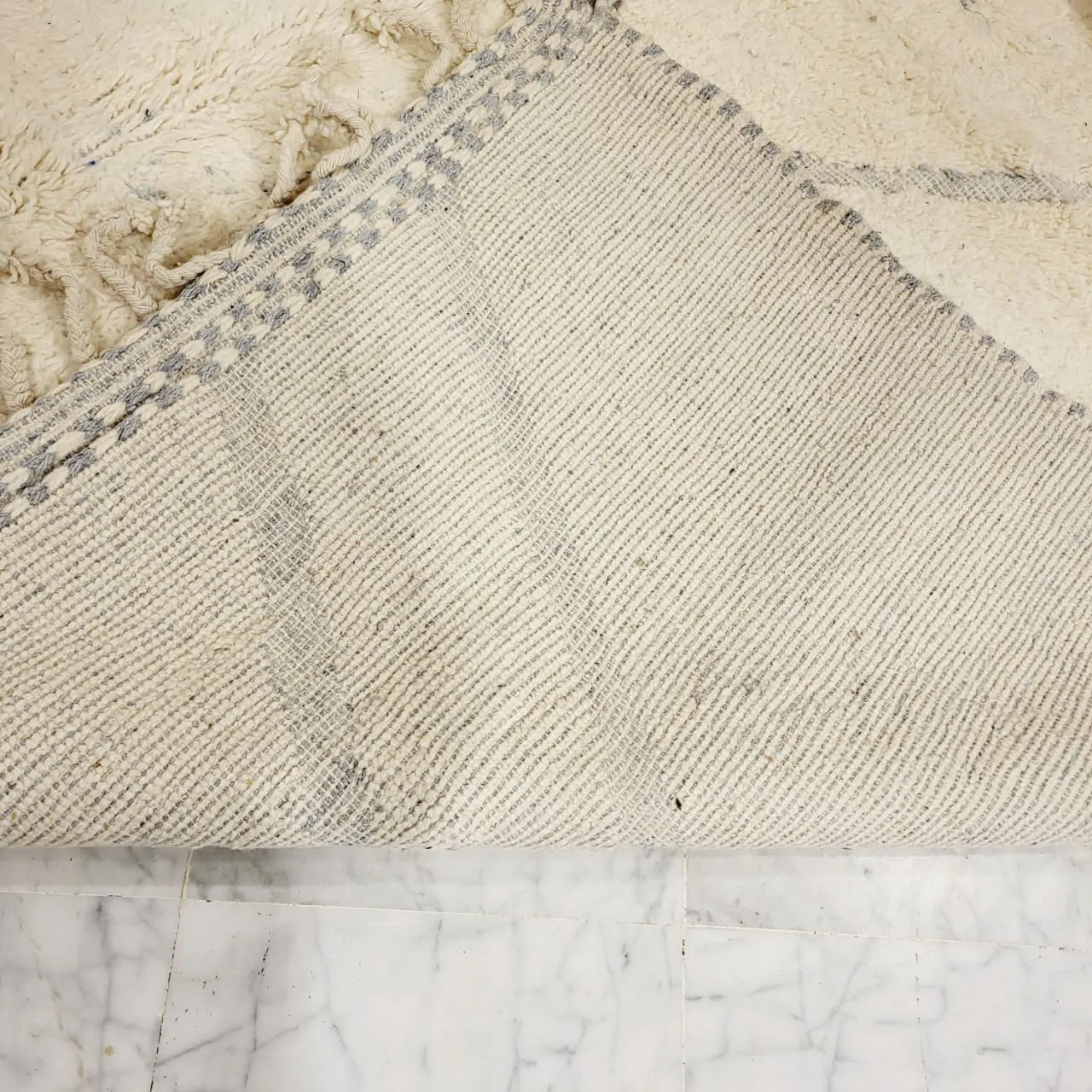 Shag Handmade Beni Ourain Rug 10'x14' - Image 4