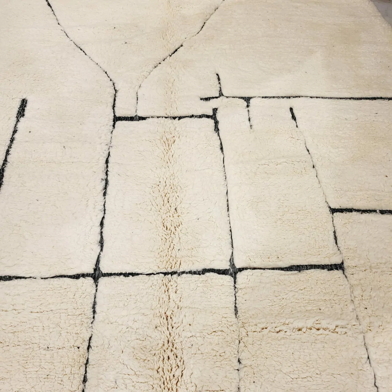 Shag Handmade Beni Ourain Rug 10'x14' - Image 10