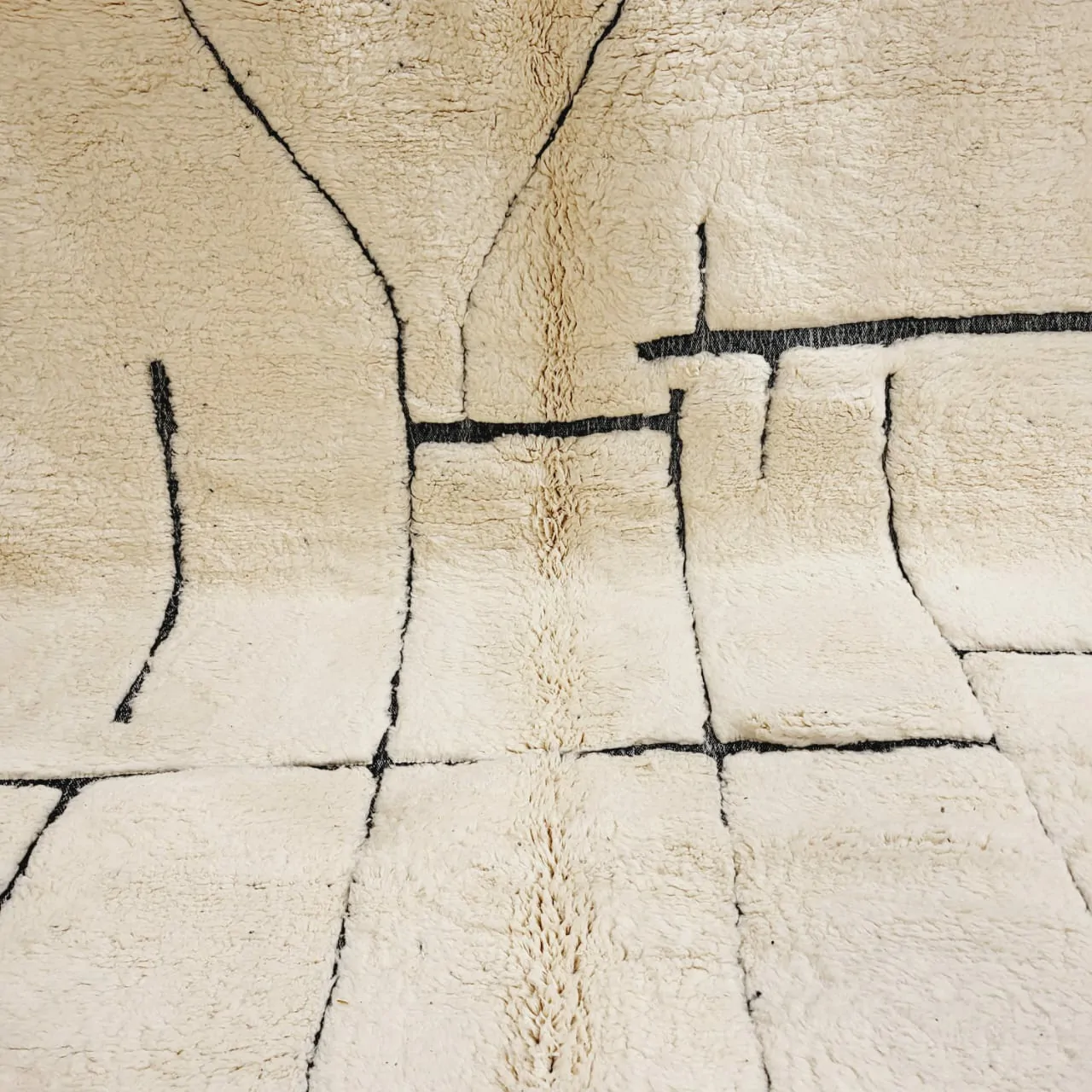 Shag Handmade Beni Ourain Rug 10'x14' - Image 5