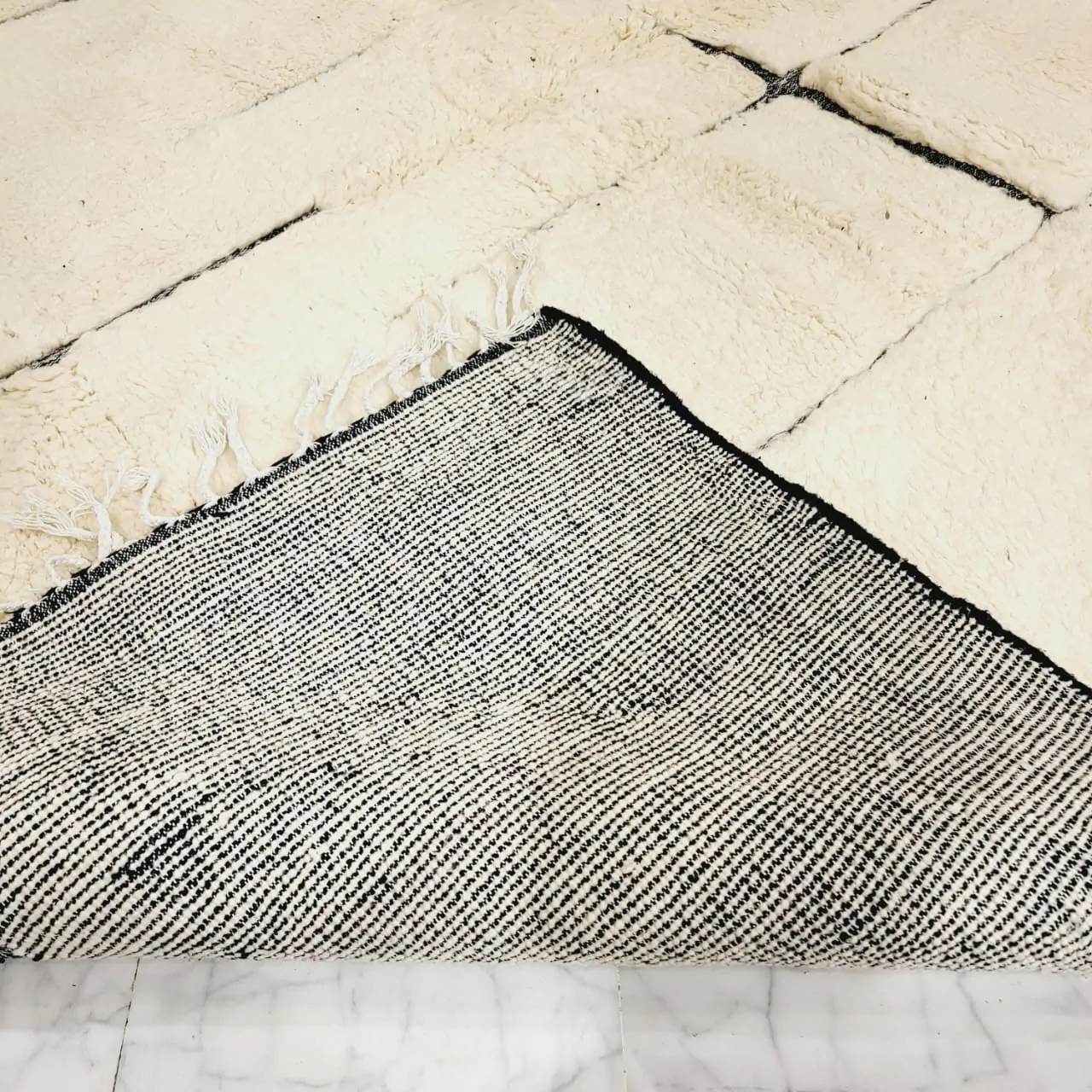 Shag Handmade Beni Ourain Rug 10'x14' - Image 7