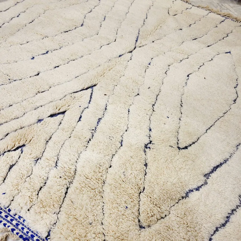 Shag Handmade Beni Ourain Rug 10’x13′