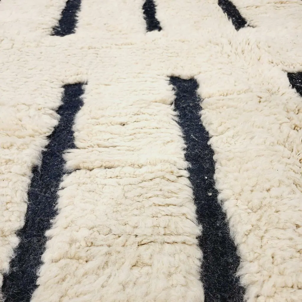 Shag Moroccan Beni Ourain Rug 10’x14′