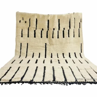 Shag Moroccan Beni Ourain Rug 10’x14′