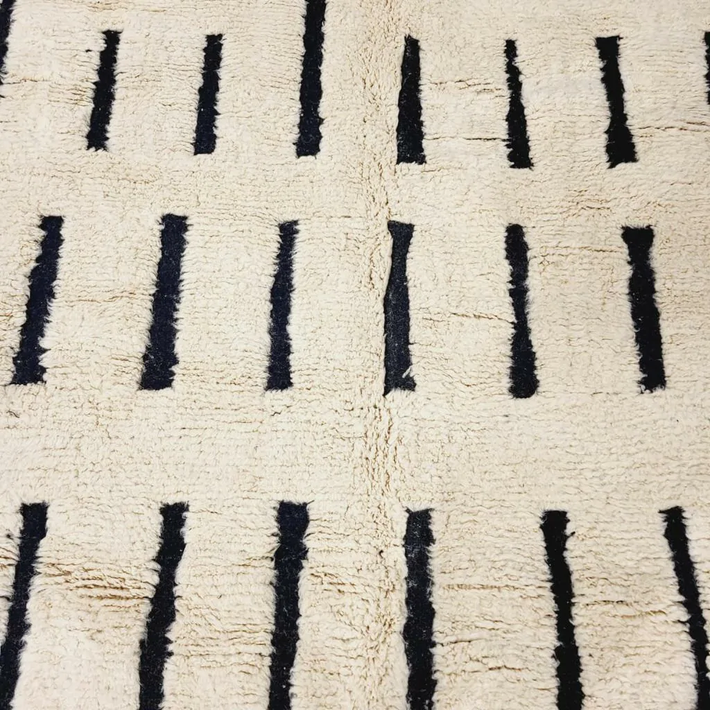 Shag Moroccan Beni Ourain Rug 10'x14' - Image 8