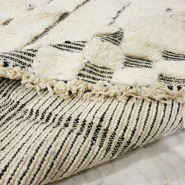 Shag Moroccan Beni Ourain Rug 8’x11′