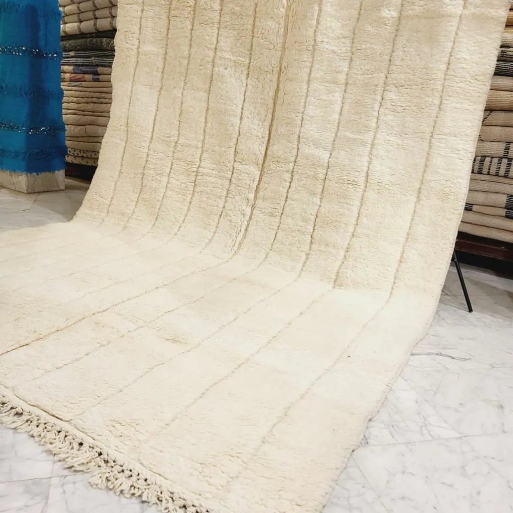 Shag Handmade Beni Ourain Rug 8'x12' - Image 7