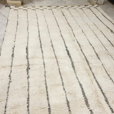 Shag Moroccan Beni Ourain Rug 10’x13′