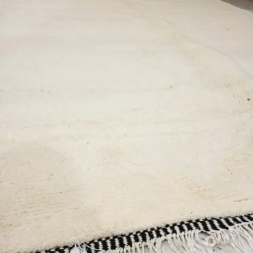 Shag Solid Moroccan Beni Ourain Berber Rug 9’x11′