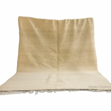 Shag Solid Moroccan Beni Ourain Berber Rug 9’x11′