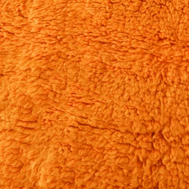 Solid Beni Ourain Rug Orange