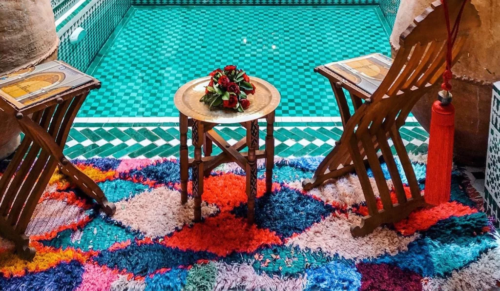 boucherouite berber rug 3- berber creations