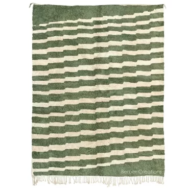 Green Moroccan Beni Rug – TAZEGZAWT