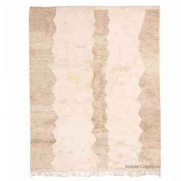 Handwoven Beni Wool Rug Beige and Cream – TIMSIWIN