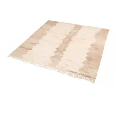Handwoven Beni Wool Rug Beige and Cream – TIMSIWIN