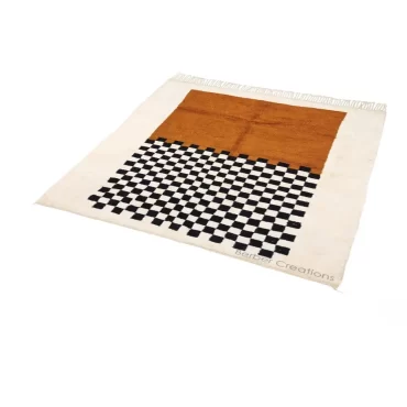 Moroccan Beni Ourain Wool Rug – TIFAWIN