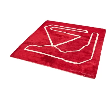 Moroccan Shag Beni Rug in Red – AGHBALOU