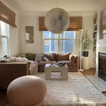 Solid Moroccan Off White Rug