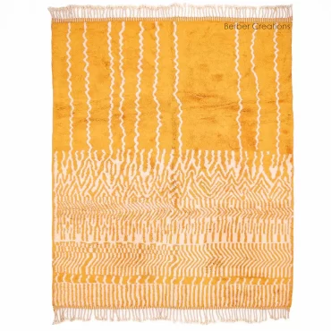 Abstract Moroccan Berber Wool Rug – TAYRIW