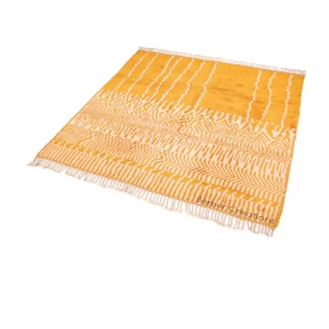 Abstract Moroccan Berber Wool Rug – TAYRIW