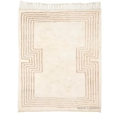 Beni Ourain Rug Minimalist Style – IRIS