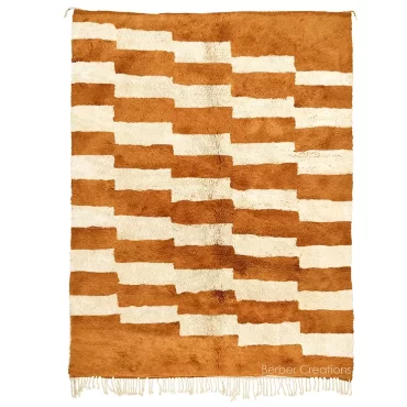 Moroccan Berber Wool Rug Orange – DALYA