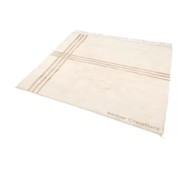 Moroccan Beni Ourain Wool Rug Striped – MIRLEFT