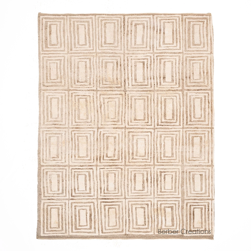 moroccan neutral berber rug RT0011