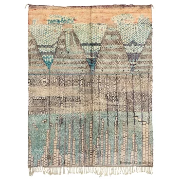 Moroccan Abstract Berber Rug – OR0002