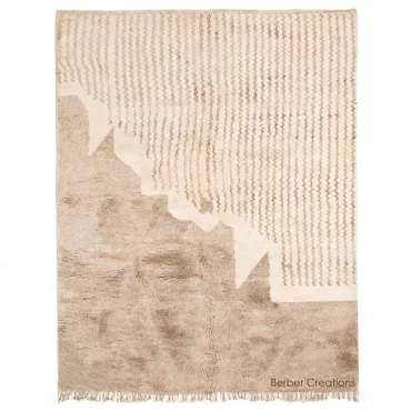 Moroccan Berber Rug Beige – TR0012