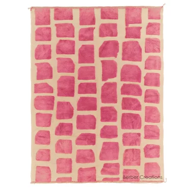 Pink Moroccan Beni Rug RT0019