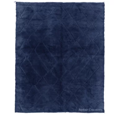 Blue Moroccan Beni Ourain Rug RT0020