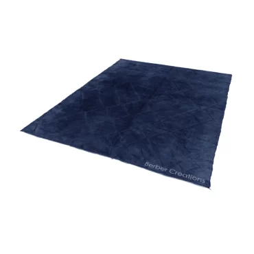 Blue Moroccan Beni Ourain Rug RT0020