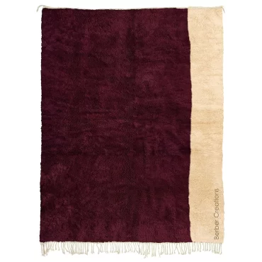 Moroccan Beni Rug Burnt Red  RT0017
