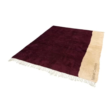 Moroccan Beni Rug Burnt Red  RT0017
