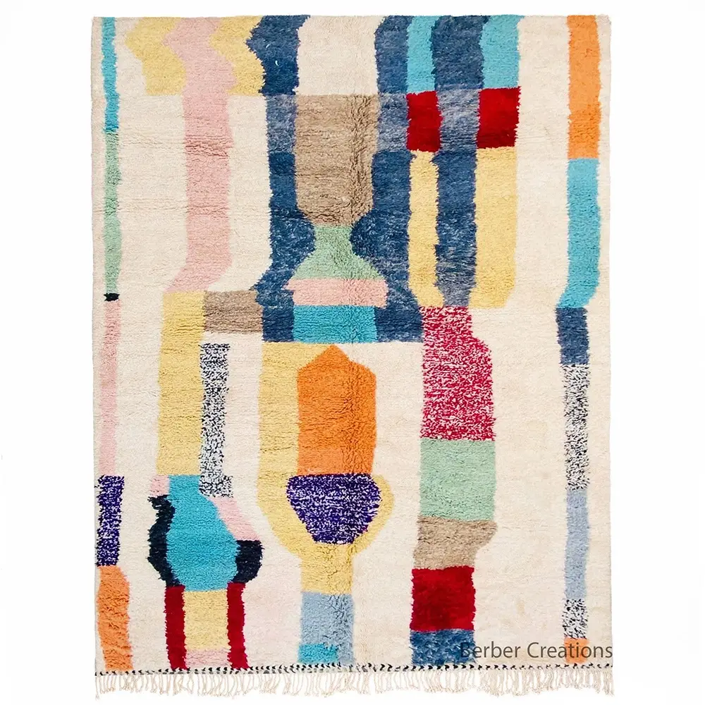 Colorful Moroccan Berber Rug 1 - SPECTRUM